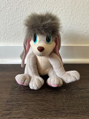 VTG. 1997 Disney Fox Anastasia Plush 8.5 in Pooka Puppy Dog FLAP EARS!!